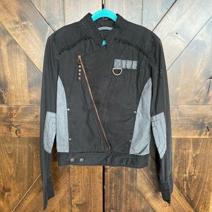 Diesel cotton biker style jacket size small